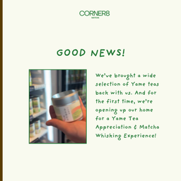 Yame Tea Appreciation & Matcha Whisking (3 May 2026, Sunday 2-3.30pm)