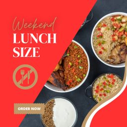 WEEKEND LUNCH From 3500rwf (12-3pm) 