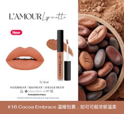 L’AMOUR Lip Matte 5ml - 12 Colours (89RM/Pcs)