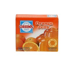 Green's orange jelly 80g