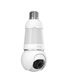 IMOU BULB CAM TIPO FOCO / RESOLUCION 2K 3MP / MOTORIZADA 360 / WIFI / INTERIOR / TECNOLOGIA AI / DETECCION DE PERSONAS Y VEHICULOS