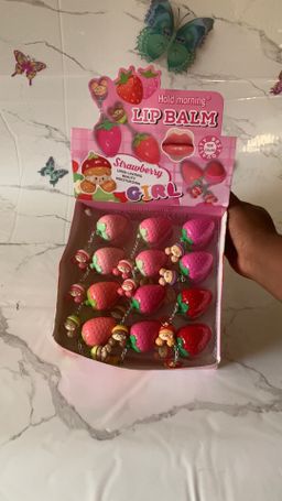 Baume à lèvres fraise