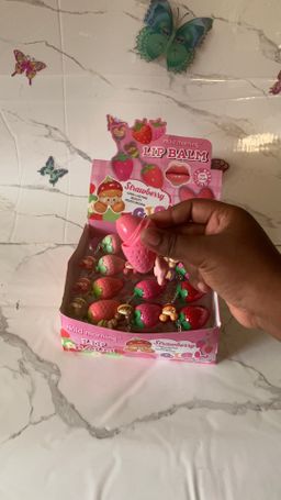 Baume à lèvres fraise