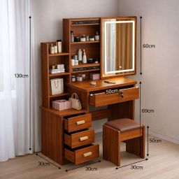 Vanity con espejo led ( 3 cambios de luz)  