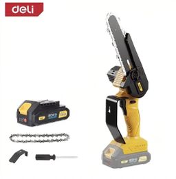 DELI Gergaji Mesin 4'' 1 Baterai DCE520-1