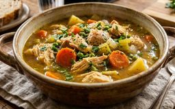 Boiled Local Chicken Stew 