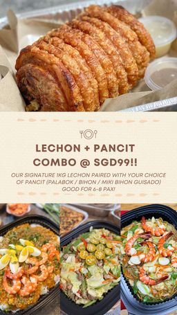 Lechon + Pancit Combo