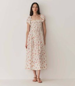Stanza Dress in Sweet Abelia (S)