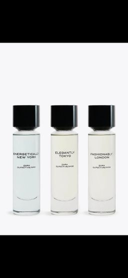 Discovery set | Trio eau de parfum VIBRANT CITIES (Energetically New York + Elegantly Tokyo + Fashionably London)