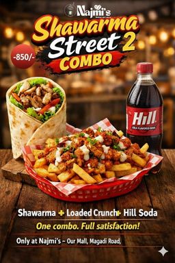 Shawarma street 2 combo (N)