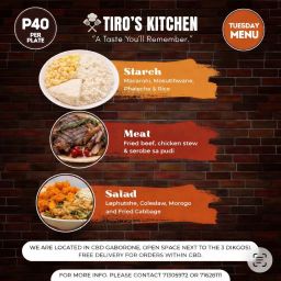 Plate (Choose Your Meal)