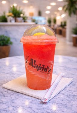 Strawberry lemon mojitos (N)