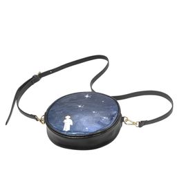 LULU AMONG THE STARS (WITH KUIH LAPIS) – ROUND CROSSBODY BAG (Copy)