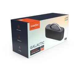 Porodo Soundtec Star Light Galactic Portable Speaker - Black