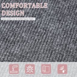 Alfombra Autoadhesivas 60 x 60cm Gris Claro 