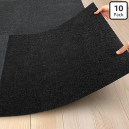 Alfombra Autoadhesivas 60 x 60cm Negra 