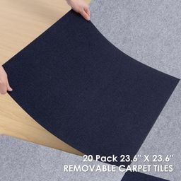 Alfombra Autoadhesivas 60 x 60cm Azul 