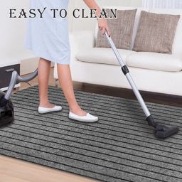 Alfombra Autoadhesivas 60 x 60cm Gris con rayas 