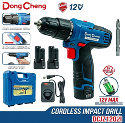 Dong Cheng DCJZ1202i E 12V Bor Cordless Impack Driil 10mm