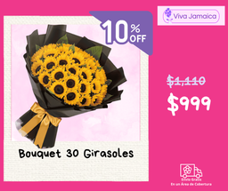 Bouquet 30 Girasoles