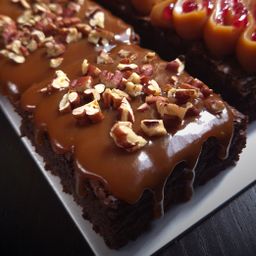 Caramel Pecan Brownie