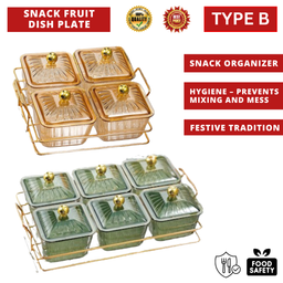 SNACK FRUIT DISH PLATE  (TYPE B)