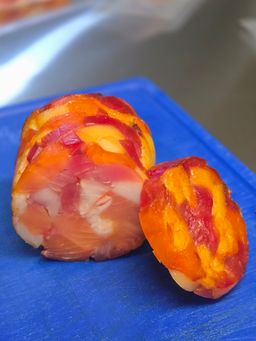 Specialitate „TRIO” din pește și creveți