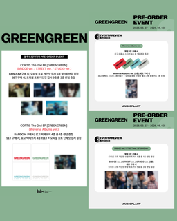 (Korea Platform POB) CORTIS The 2nd EP [GREENGREEN]