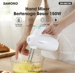 SAMONO Hand Mixer 150 5-speed SW-HM150