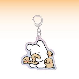 Dog Couple Keychain