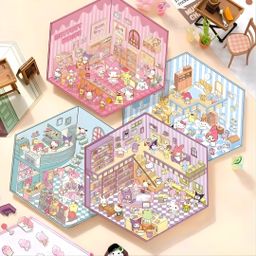 Small Sanrio Scenery Sticker Set
