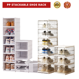 PP STACKABLE SHOE RACK (RAK KASUT) 