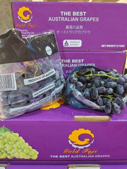 Australia Black Grapes (By the Box)