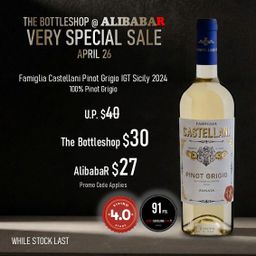 Famiglia Castellani PINOT GRIGIO IGT Sicily 2024