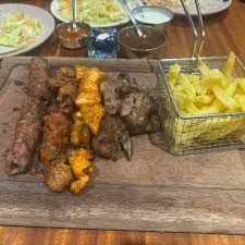 Sakina's BBQ mix platter  