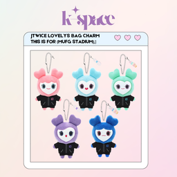 TWICE LOVELYS BAG CHARM THIS IS FOR (MUFG STADIUM)』