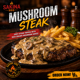 Mushroom steak (SB)
