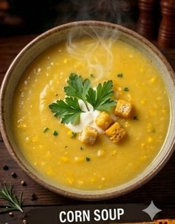 Sweet corn soup (SB)
