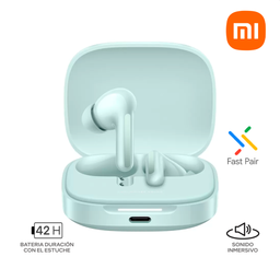 XIAOMI REDMI BUDS 6  / INALAMBRICO / BLUETOOTH / 42 HORAS BATERIA / CORAL GREEN
