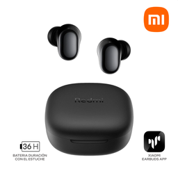 XIAOMI REDMI BUDS 6 PLAY / INALAMBRICO / BLUETOOTH / 36 HORAS BATERIA / BLACK