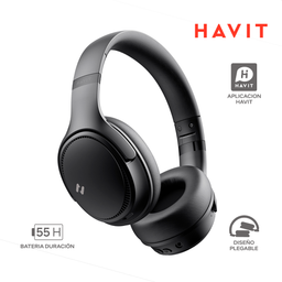 HAVIT H630BT / INALAMBRICO / BLUETOOTH / 55 HORAS BATERIA / BLACK
