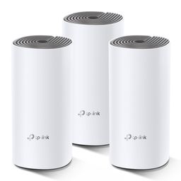 TP LINK DECO MESH E4 AC1200 (3 PACK) / SISTEMA MESH / WIFI / 1200 MBPS DUAL BAND