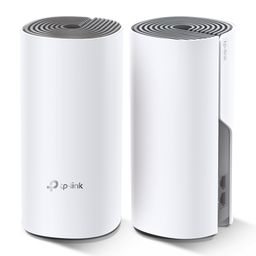 TP LINK DECO MESH E4 AC1200 (2 PACK) / SISTEMA MESH / WIFI / 1200 MBPS DUAL BAND