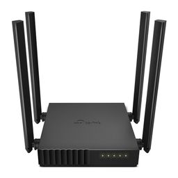 TP LINK WIFI ARCHER C50 / ROUTER 1200 MBPS DUAL BAND / WIFI ZONE KILLER / SEGURIDAD WPA3 / 4 ANTENAS / REPETIDOR