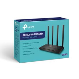 TP LINK WIFI ARCHER C80 / ROUTER 1200 MBPS DUAL BAND / WIFI ZONE KILLER / SEGURIDAD WPA3 / 4 ANTENAS / PUERTO GIGABIT