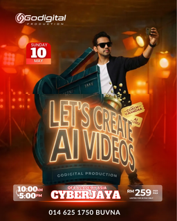 Let's Create AI Videos - Cyberjaya 10 MAY 2026
