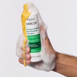 ‏VICHY Shampoo Dercos Technique Anti Dandruff Dermatological - 200ml | فيشي شامبو ضد القشرة للشعر العادي والدهني - 200 مل