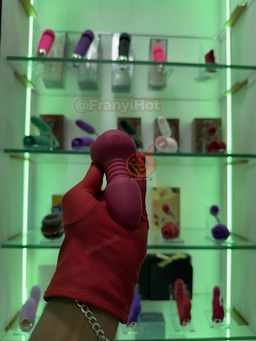 Plug anal vibratorio a control remoto con Luz RGB