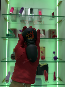 Plug anal vibratorio a control remoto con Luz RGB