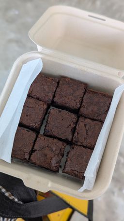 Mini Box Fudgy Brownies